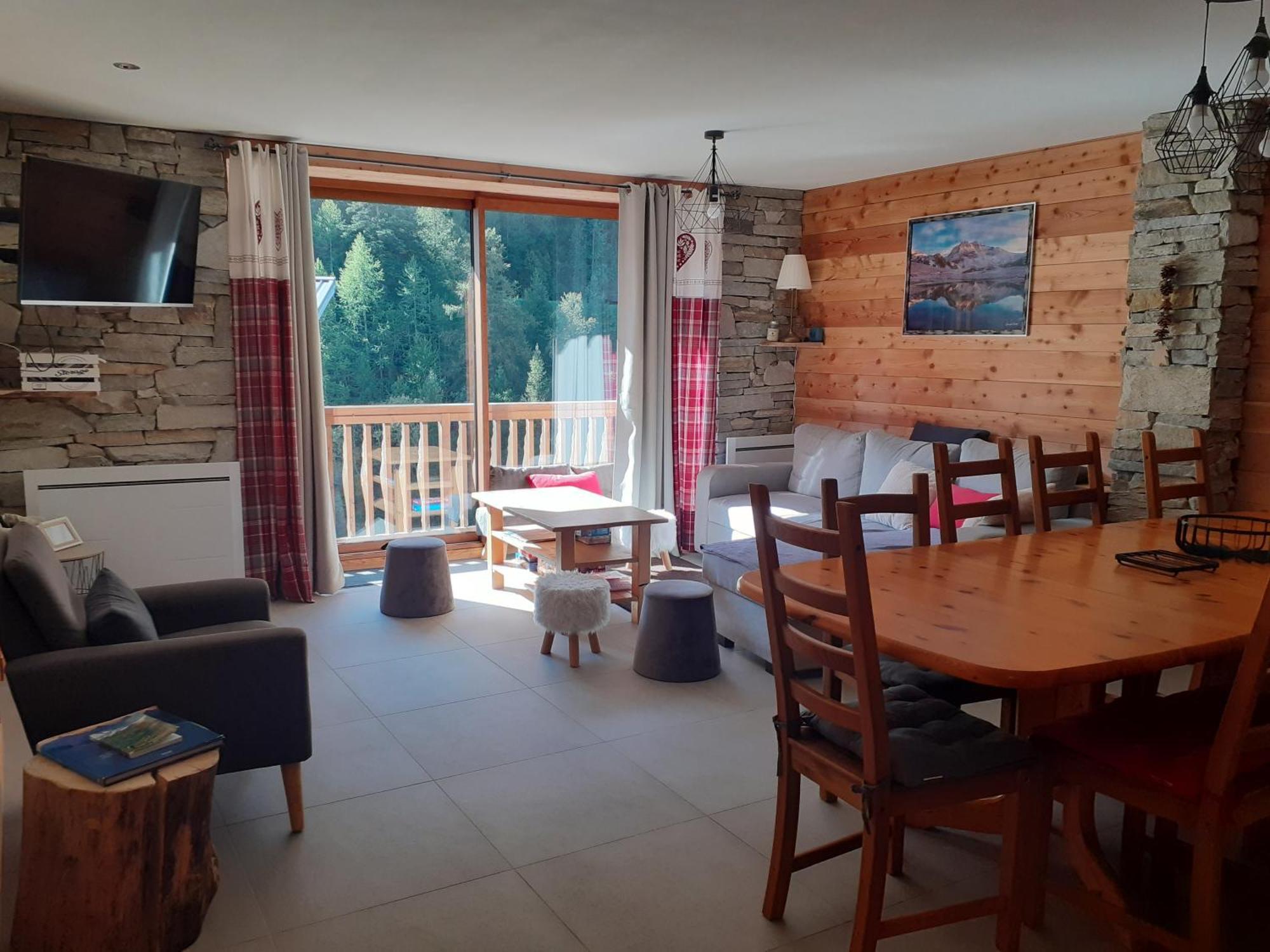 Appartement Chaleureux Avec Wifi De 10 Personnes A Val-Cenis Ланлебур-Мон-Сені Екстер'єр фото